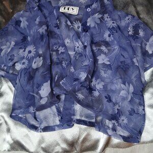 dby ltd. crop button up